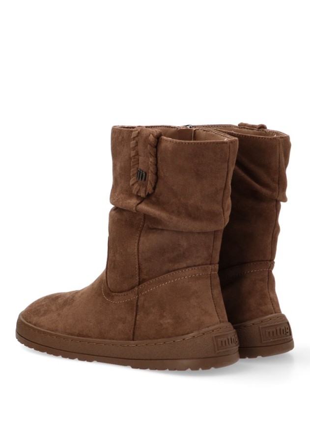Botín taupe de mujer MUSTANG 85504