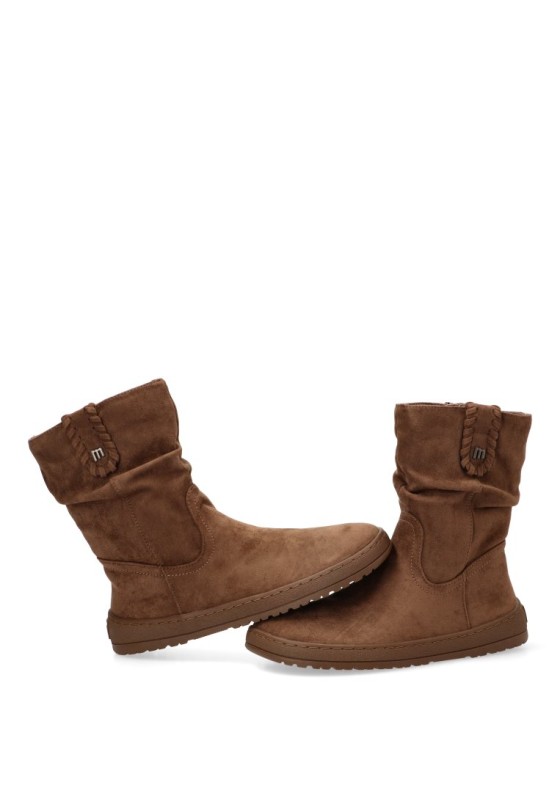 Botín taupe de mujer MUSTANG 85504
