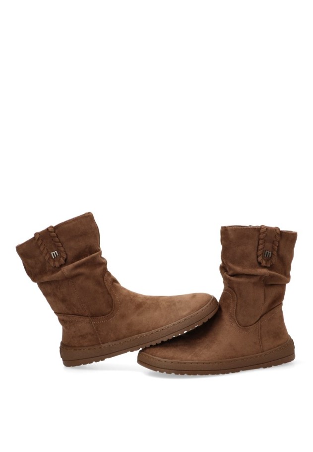 Botín taupe de mujer MUSTANG 85504