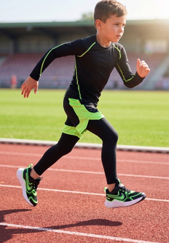 Deportivo running negro textil para niño NIKE HM4400