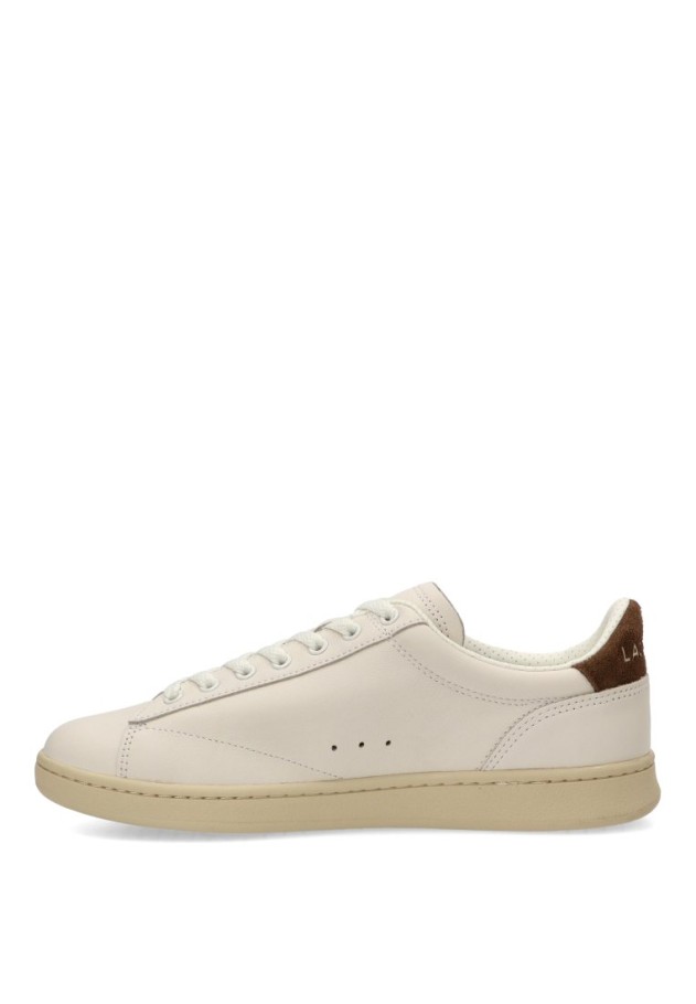 Deportivo casual de hombre LACOSTE 52SMA0146 en piel beige