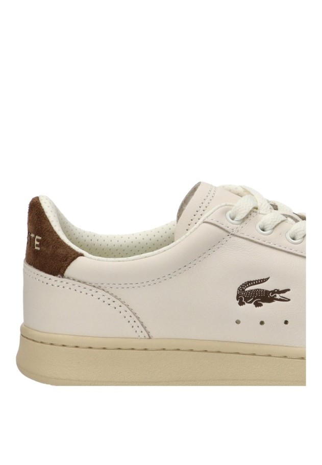 Deportivo casual de hombre LACOSTE 52SMA0146 en piel beige
