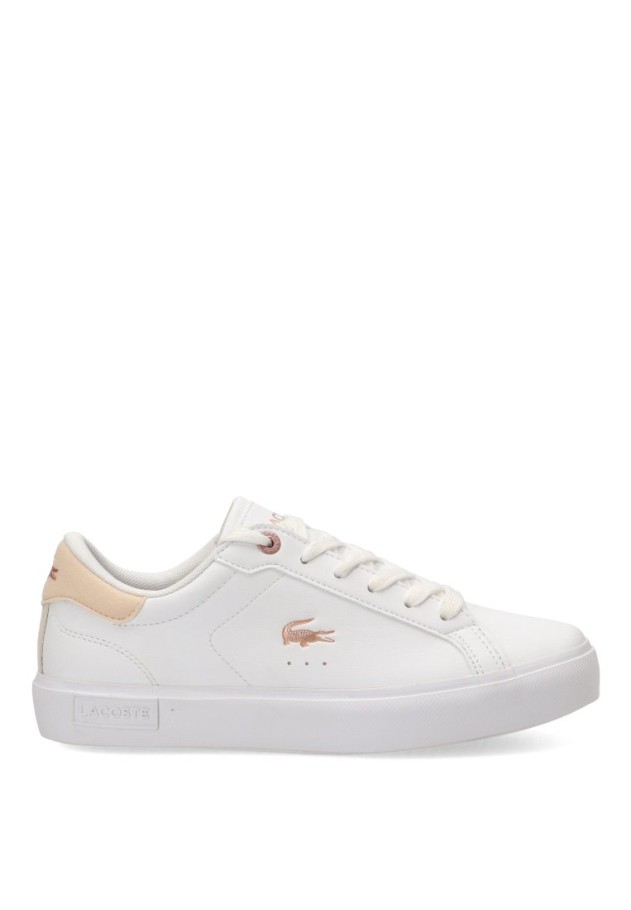 Deportivo rosa sintético de mujer LACOSTE 51SUJ0016