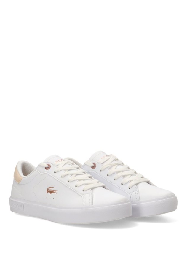 Deportivo rosa sintético de mujer LACOSTE 51SUJ0016