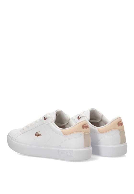Deportivo rosa sintético de mujer LACOSTE 51SUJ0016