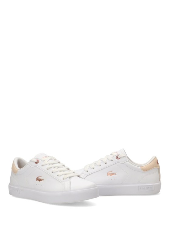 Deportivo rosa sintético de mujer LACOSTE 51SUJ0016