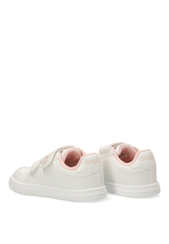 Deportivo rosa con suela plana para niña CONGUITOS COSH328001