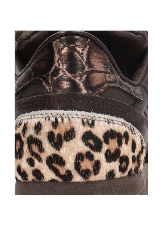 Deportivo de mujer CETTI c-1259xl marron piel suela doble