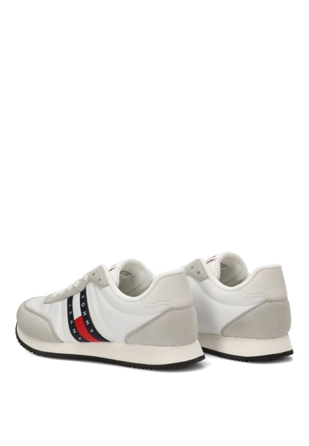 Deportivo blanco con suela plana de hombre TOMMY HILFIGER EM0EM01709