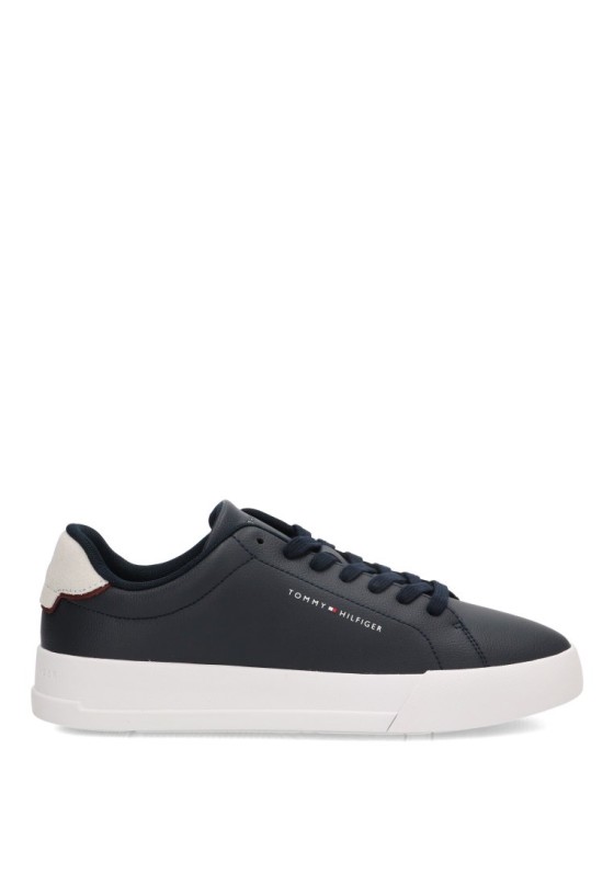 Deportivo casual TOMMY HILFIGER FM0FM05367 para hombre en piel marino