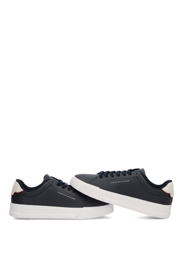 Deportivo casual TOMMY HILFIGER FM0FM05367 para hombre en piel marino