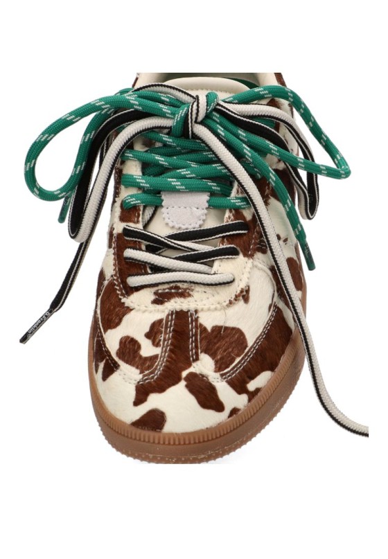 Deportivo para mujer DR FRANKLIN en piel estampado vaca DFSH387021