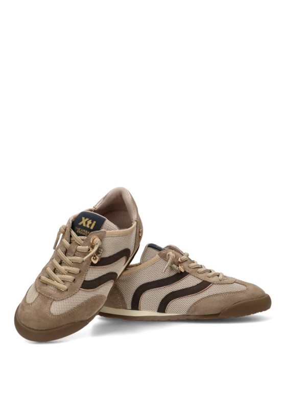 Deportivo beige de mujer XTI 146156