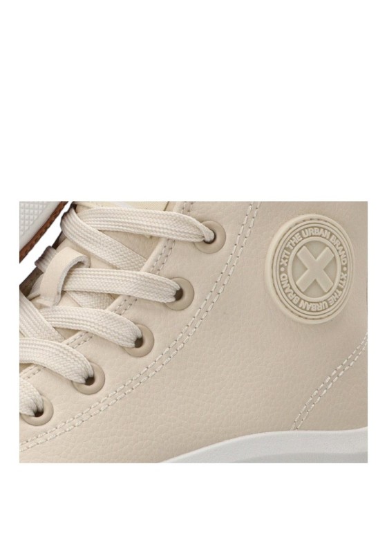 Botín basket casual beige para niña XTI KIDS 151065