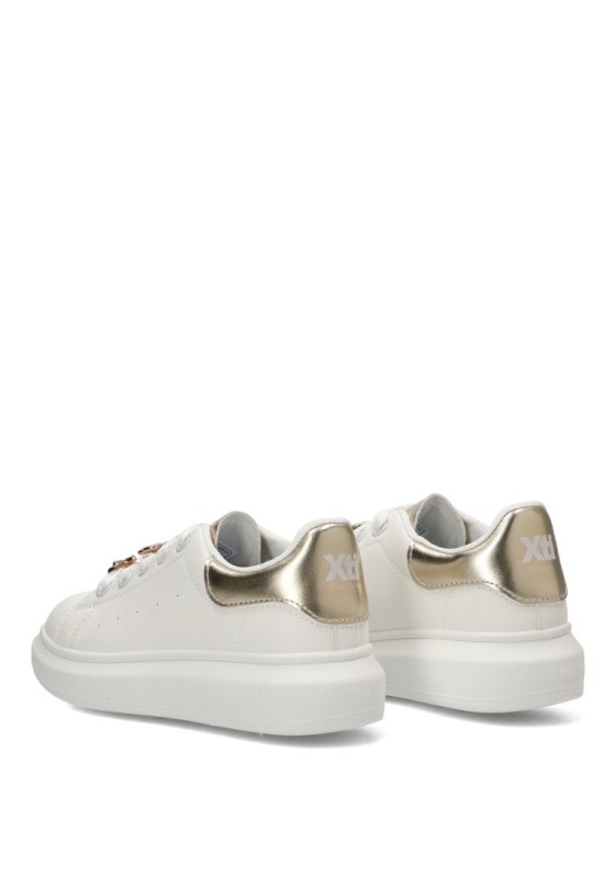Deportivo blanco con suela plana para niña XTI KIDS 154057