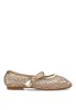 Bailarina con redecilla brillante de mujer IDEAL SHOES 9861