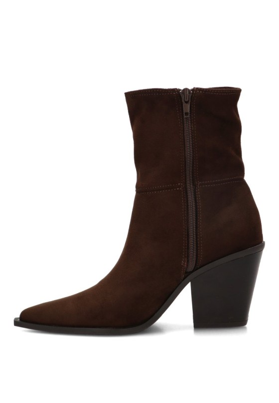 Botín campero con tacón alto de mujer LUNA TREND M6775