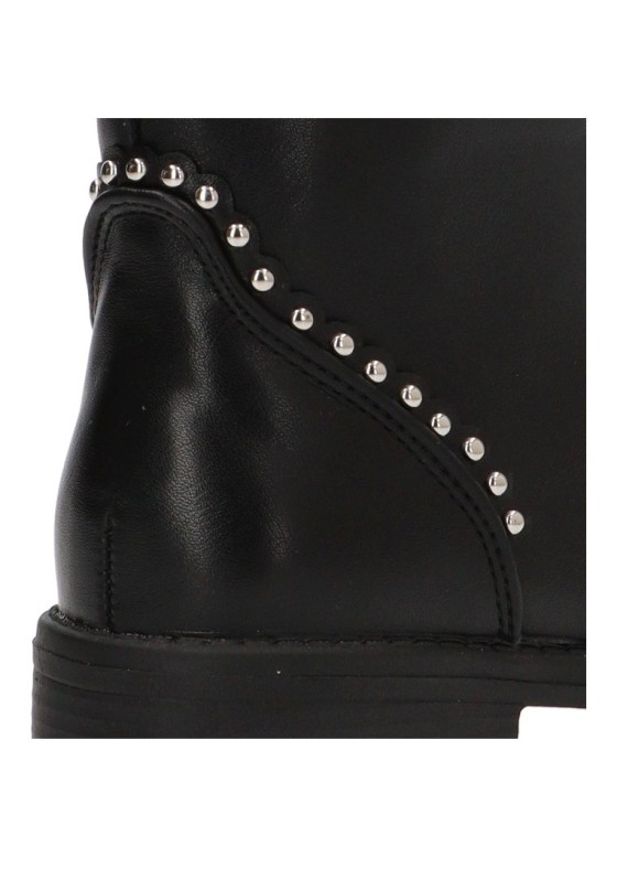 Botín con perlas y tacón medio de niña ETIKA 10627