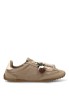 Deportivo taupe con suela plana de mujer YULIA M6505