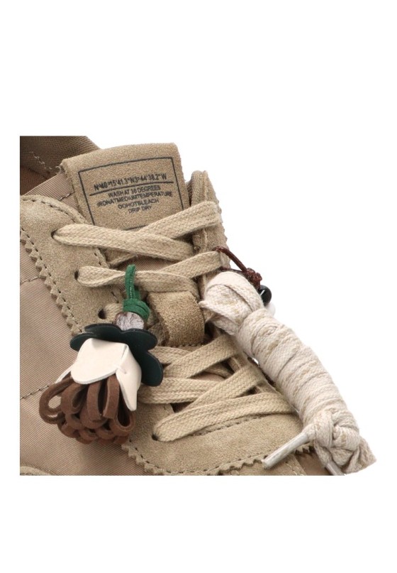 Deportivo taupe con suela plana de mujer YULIA M6505