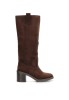 Bota campera con tacón alto de mujer LUNA TREND M6820