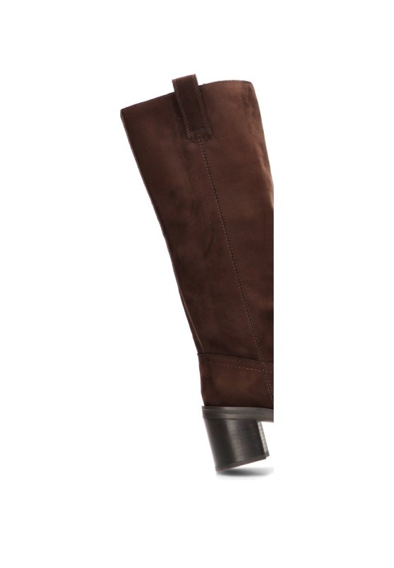 Bota campera con tacón alto de mujer LUNA TREND M6820