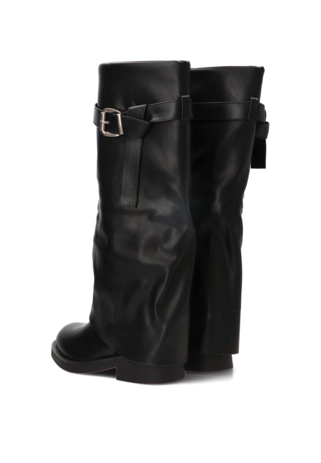 Bota negra de mujer Luna Collection AW-5462