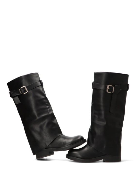 Bota negra de mujer Luna Collection AW-5462