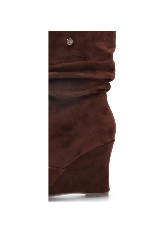 Botín con cuña alta de mujer BUONAROTTI NS-6097