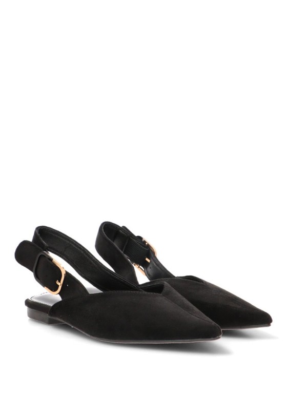 Salón negro de mujer IDEAL SHOES 9755