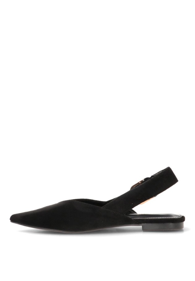 Salón negro de mujer IDEAL SHOES 9755