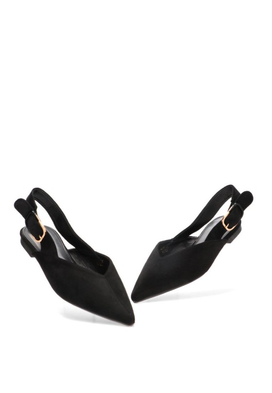 Salón negro de mujer IDEAL SHOES 9755