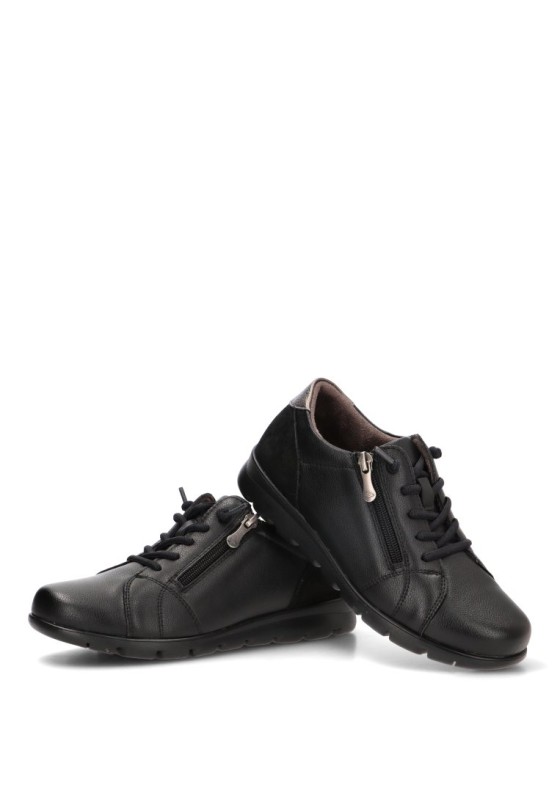 Deportivo negro de mujer FLEX PIES 1430