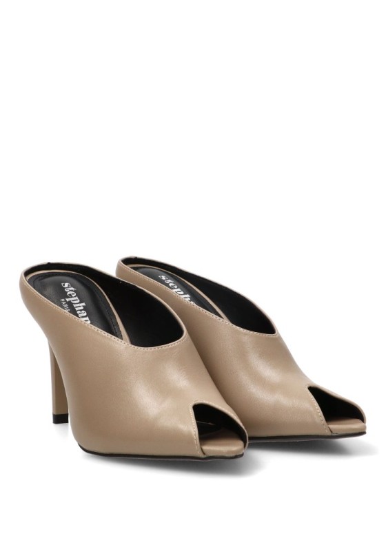 Salón descubierto con tacón alto de mujer IDEAL SHOES ZZ-3