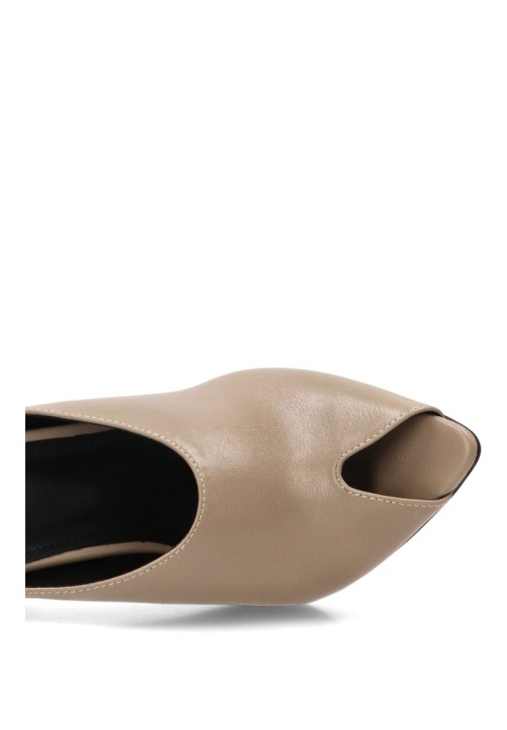Salón descubierto con tacón alto de mujer IDEAL SHOES ZZ-3