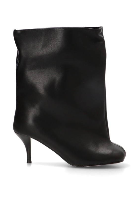Botín C-410 de tacón alto para mujer IDEAL SHOES en negro