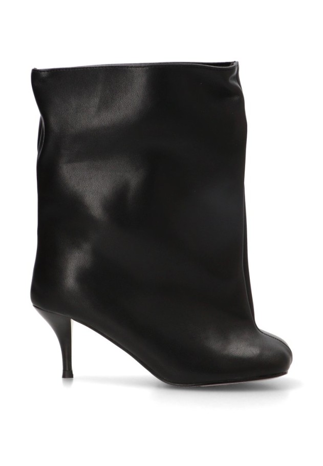 Botín C-410 de tacón alto para mujer IDEAL SHOES en negro