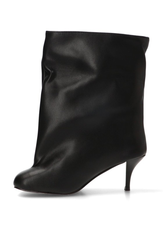 Botín C-410 de tacón alto para mujer IDEAL SHOES en negro