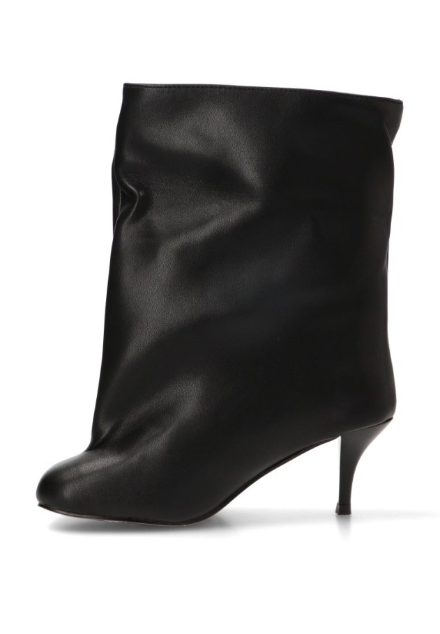 Botín C-410 de tacón alto para mujer IDEAL SHOES en negro