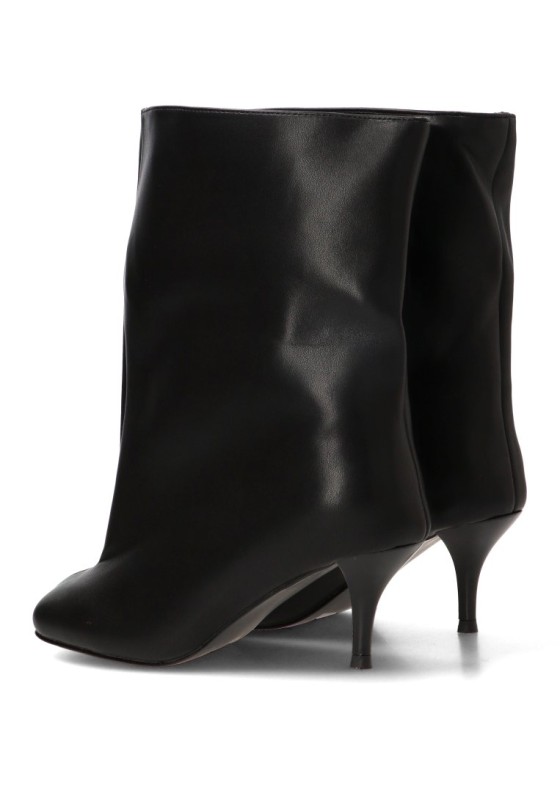 Botín C-410 de tacón alto para mujer IDEAL SHOES en negro