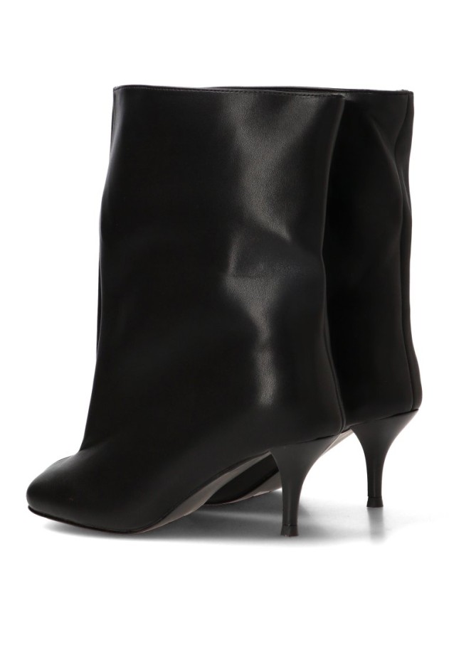 Botín C-410 de tacón alto para mujer IDEAL SHOES en negro