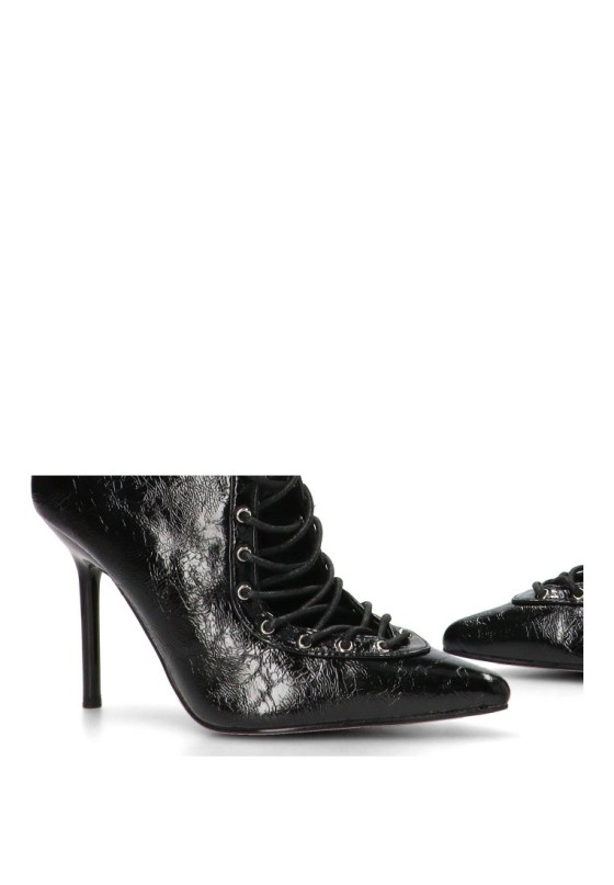 Bota negra de mujer IDEAL SHOES C-397