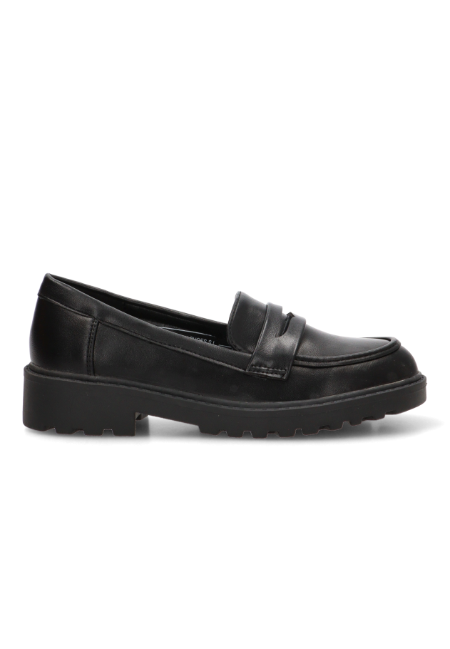 Mocasín negro de niña PISTACHO 2014