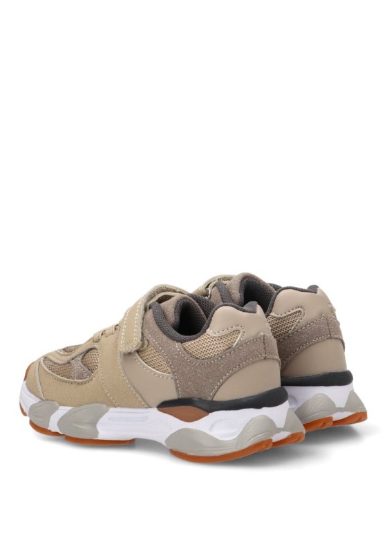 Deportivo casual beige con velcro para niña BUBBLE BOBBLE C1828