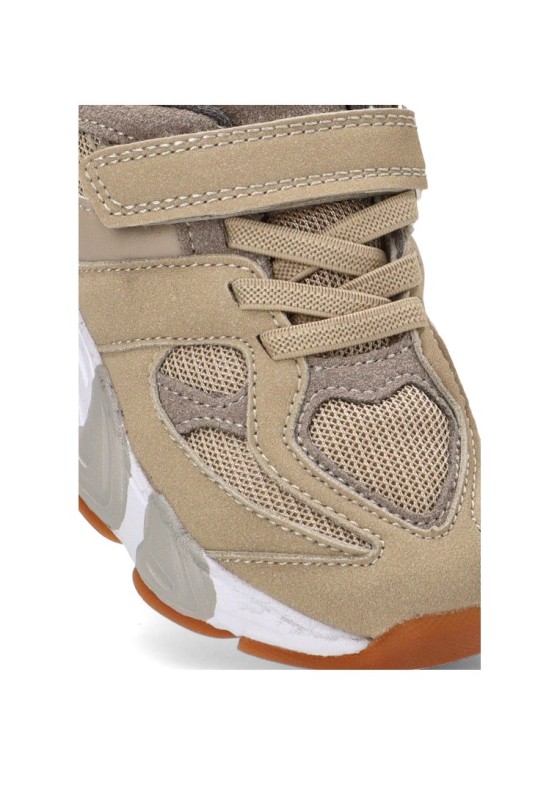 Deportivo casual beige con velcro para niña BUBBLE BOBBLE C1828