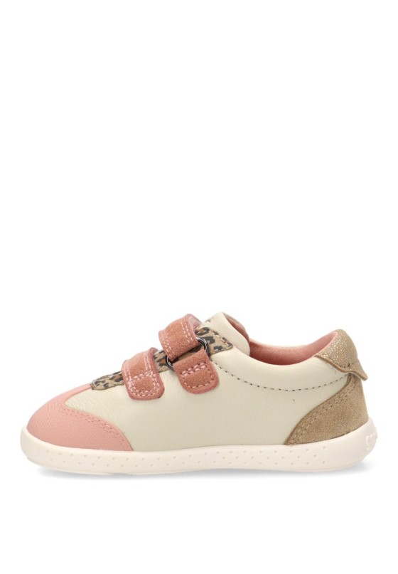 Deportivo barefoot de piel gris para niña GARVALIN 261305