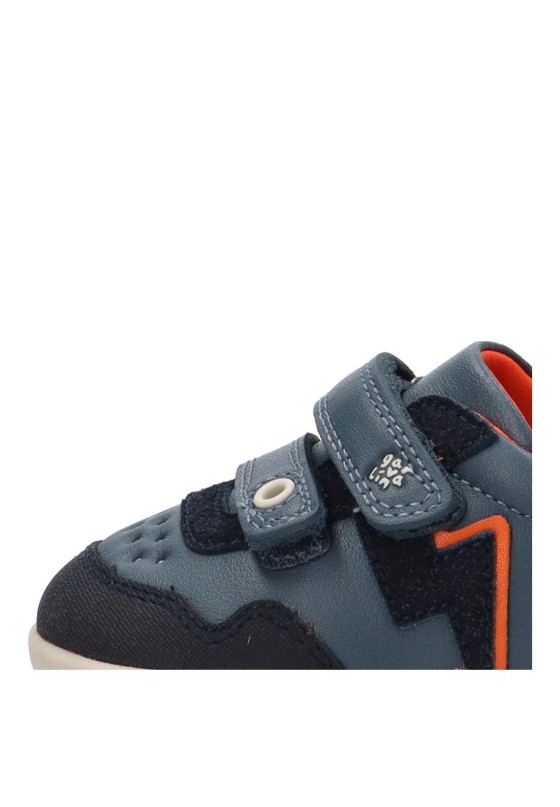 Deportivo barefoot de niño GARVALIN 261307 en piel marino