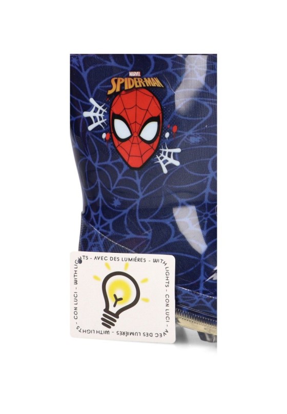 Botín de agua azul Spiderman con suela plana para niño SUGI R1310586S