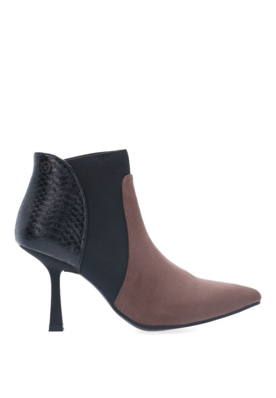 Botin de mujer XTI 140639 taupe sintetico tacón alto