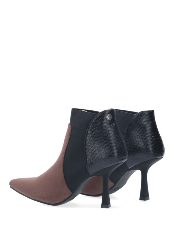 Botin de mujer XTI 140639 taupe sintetico tacón alto